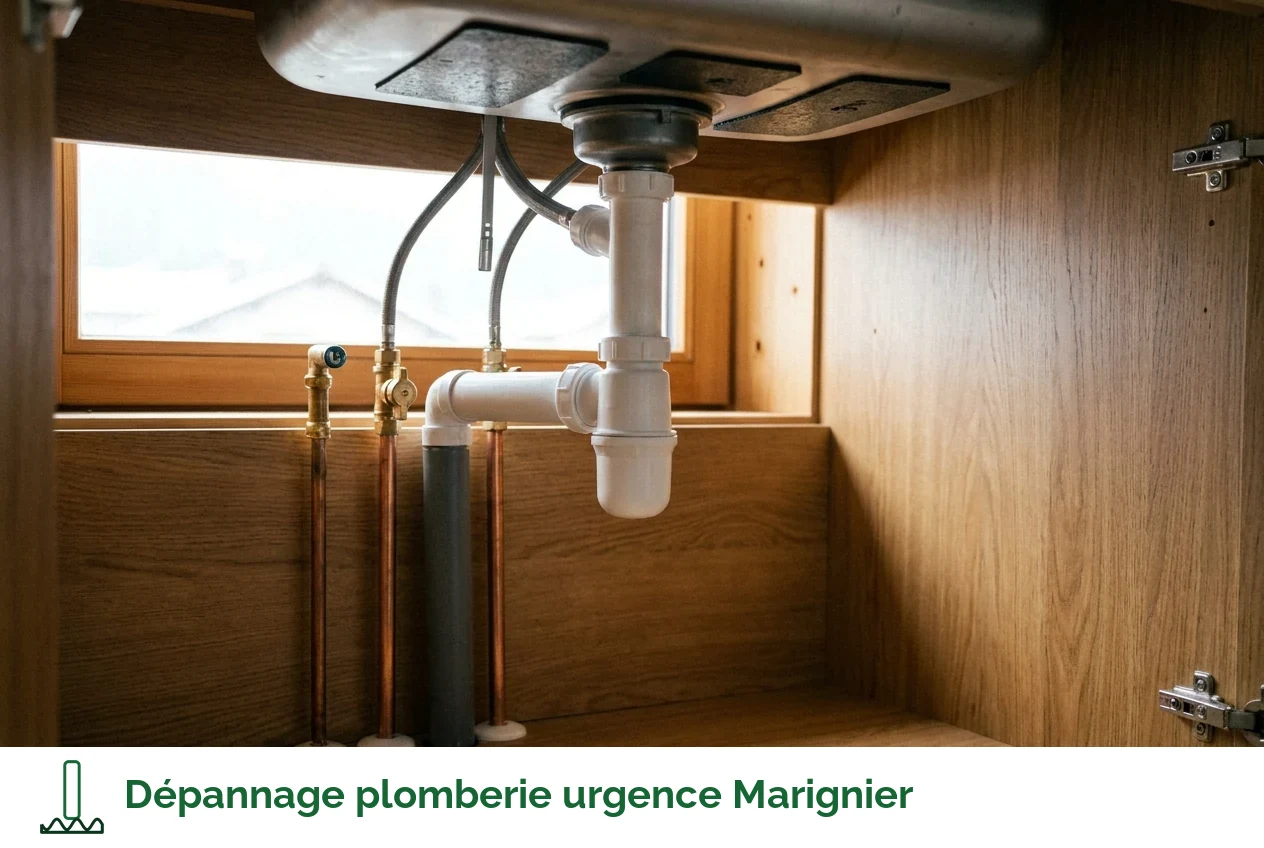 Dépannage plomberie urgence à Marignier