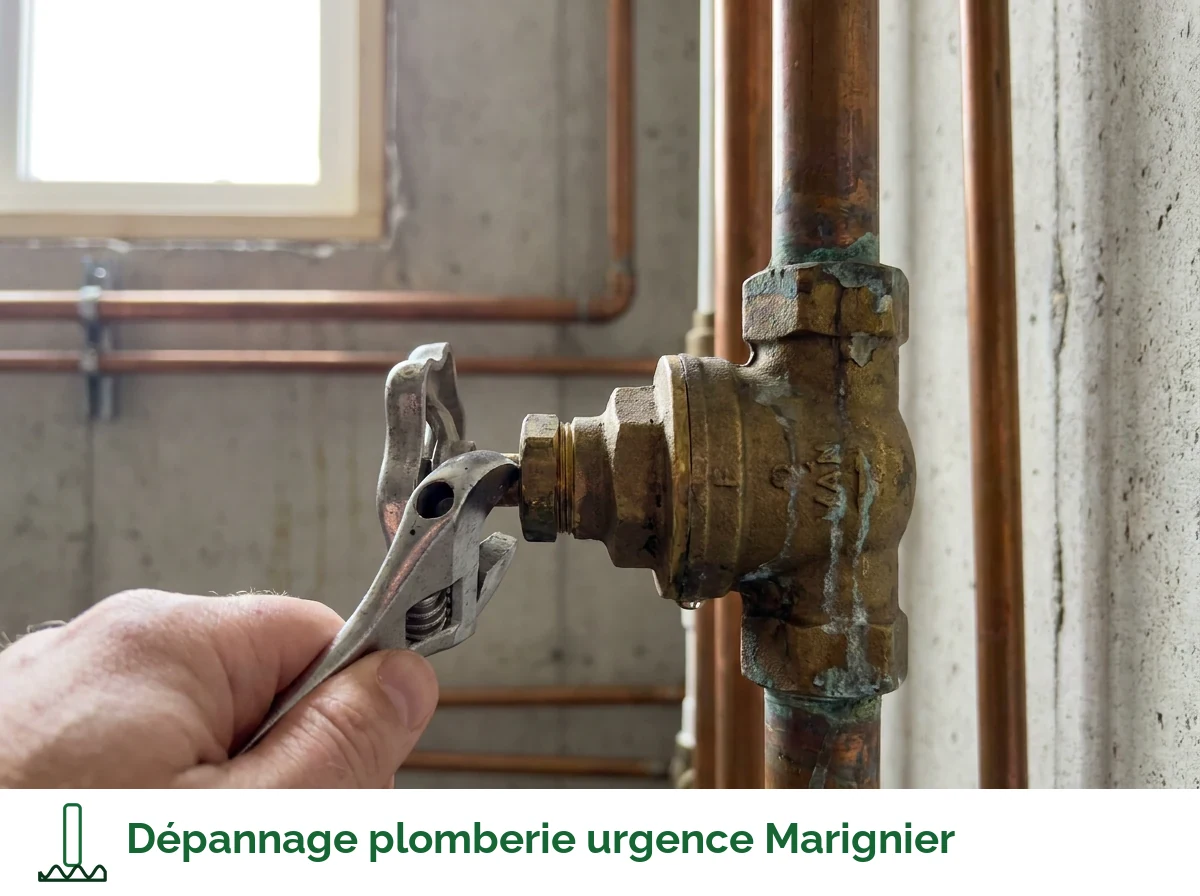 Dépannage plomberie urgence à Marignier