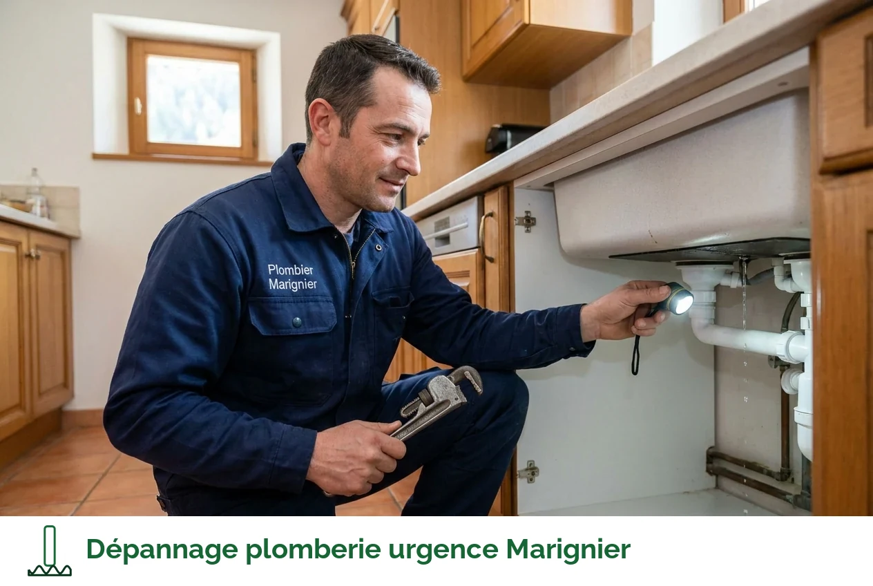Dépannage plomberie urgence à Marignier