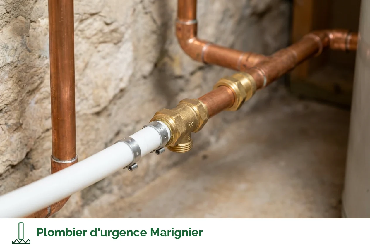 Plombier d'urgence à Marignier