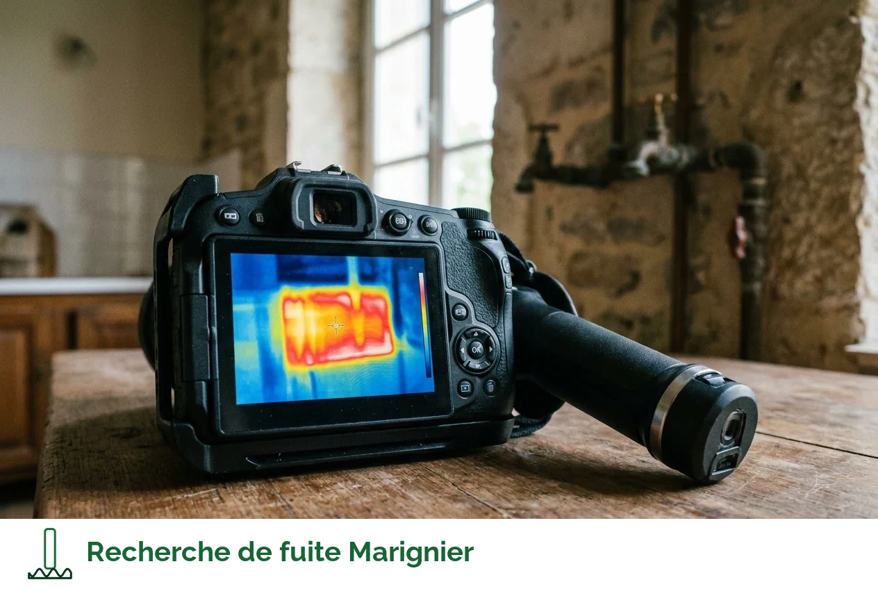 Recherche de fuite à Marignier