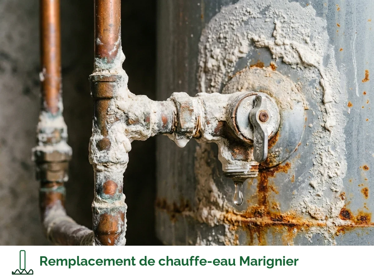 Remplacement de chauffe-eau à Marignier