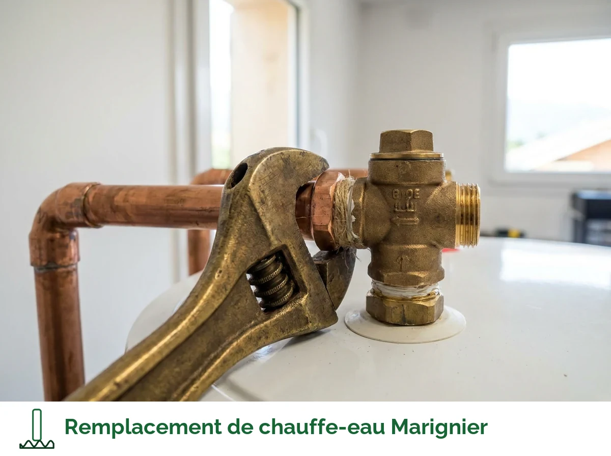 Remplacement de chauffe-eau à Marignier