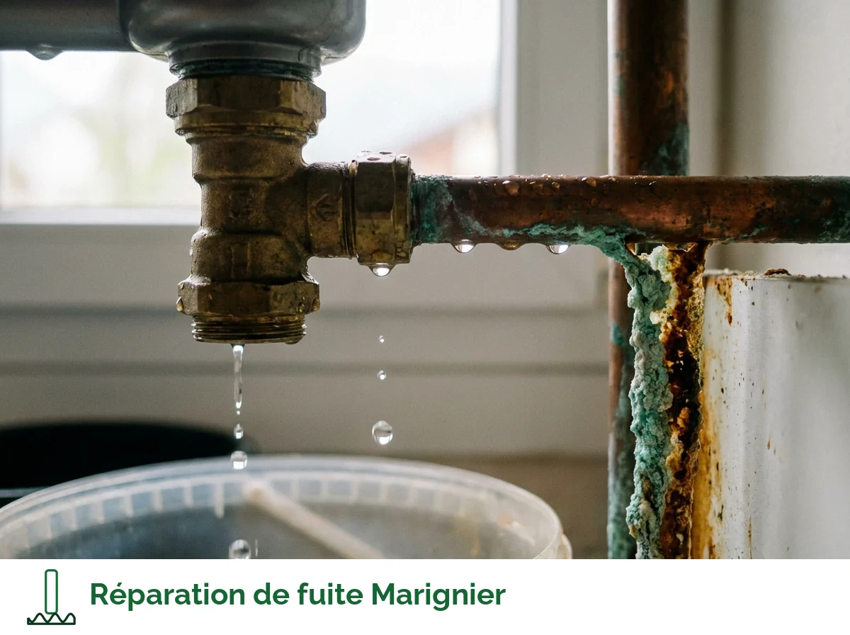 Réparation de fuite à Marignier