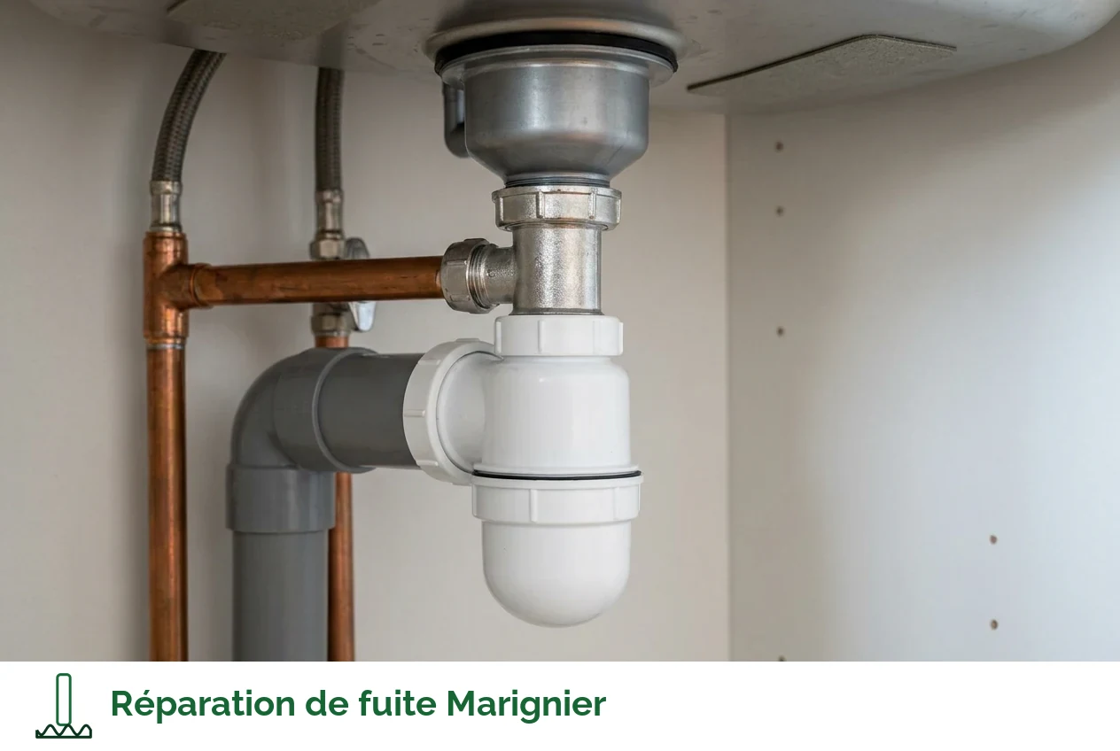 Réparation de fuite à Marignier