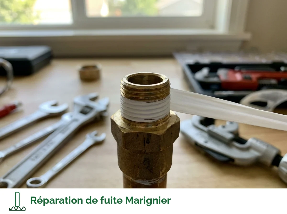 Réparation de fuite à Marignier